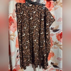 Floral Print Women's Skirt